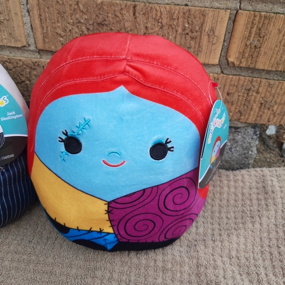 NWT Jack Skellington & Sally Nightmare Before Christmas Squishmallows Plush - Picture 4 of 7